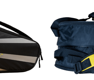 Carlton team 2 comp. racket bag black/yellow